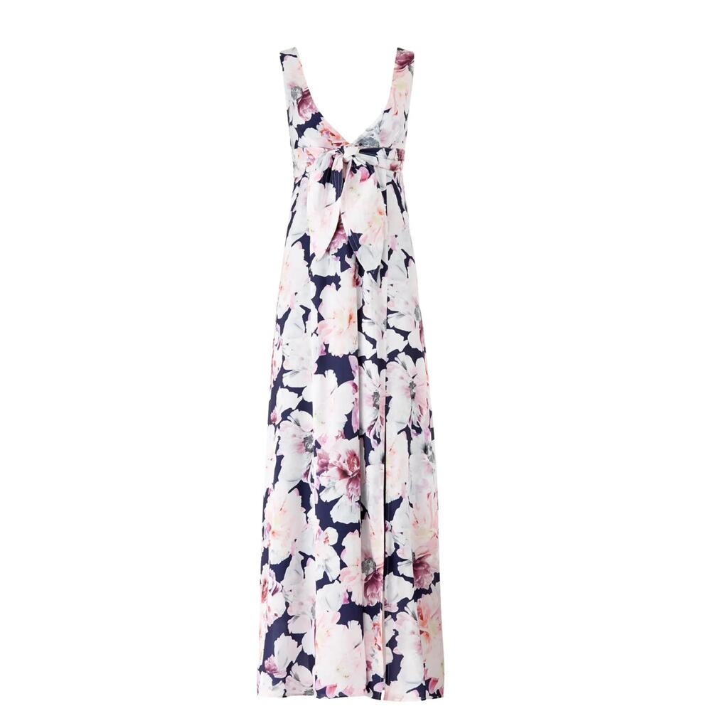 Cynthia Rowley Rent the Runway Rose Floral Aurora Maxi dress - 4 - Picture 3 of 6
